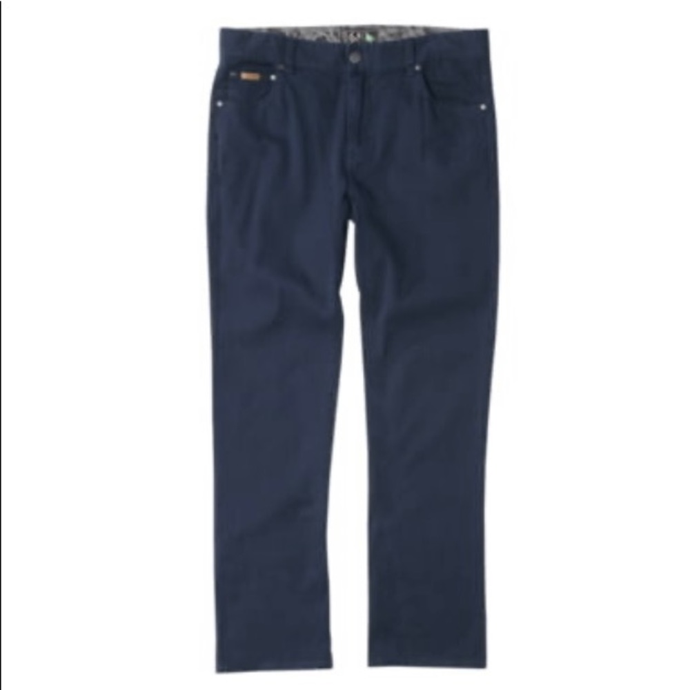 Hippy Tree Navy Stretch Pant